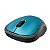 Mouse Sem Fio Wireless Logitech M185 Office Azul Confortável - Imagem 2