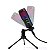 Microfone De Mesa Streamer Rgb Bright Conexão Usb Preto - Imagem 4