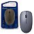 Mouse Sem Fio Slim Multilaser MS300 Wireless 1200 Dpi Cinza - Imagem 1