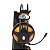 Headset Gamer OEX Argos 7.1 Led USB Preto e Laranja HS417 - Imagem 4
