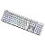 Teclado OEX Gamer Prismatic ABNT2 LED Rainbow Branco TC205 - Imagem 3