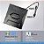 Leitor Gravador Cd Dvd Externo Usb 3.0 Usb C Leitor Cartão - Imagem 4