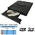 Leitor Gravador Cd Dvd Externo Usb 3.0 Usb C Leitor Cartão - Imagem 5