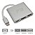 Adaptador Usb-C 3.1 Para Hdmi 4k Usb 3.0 Compatível Com Mac - Imagem 2