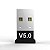 Adaptador Receptor Bluetooth 5.0 Usb Pc Windows 7 8 10 11 - Imagem 3