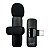 Microfone de Lapela Sem Fio Recarregavel OEX MK307 Tipo C - Imagem 2