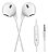 Fone De Ouvido Shinka Fom2 Com Fio E Microfone P3 Branco - Imagem 1