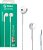 Fone De Ouvido Shinka Fom2 Com Fio E Microfone P3 Branco - Imagem 2