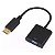 Cabo Conversor Adaptador Displayport Para Vga Para Dell Hp - Imagem 1