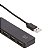 Adaptador Hub Usb 2.0 Com 4 Portas Multilaser Ac443 Preto - Imagem 2