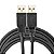 Cabo Usb A Macho Para Usb A Macho 2.0 1,5 Metros Dados - Imagem 1