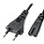 Cabo de Força Bipolar Notebook Para PS3 PS4 PS5 Rádio 1,2m - Imagem 2