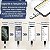 Adaptador Usb C Tipo C Otg Usb Para Iphone Android De Metal - Imagem 7