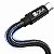 Cabo De Carregamento Dados 1hora Usb C Macho 3a 2m Preto - Imagem 3