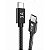 Cabo De Carregamento Dados 1hora Usb C Macho 3a 2m Preto - Imagem 2