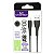 Cabo Micro USB CA-127A Emborrachado 1m Preto Maketech - Imagem 4