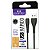 Cabo Lighting Usb Ios Em Borracha Ca-127i 1m Preto Maketech - Imagem 3