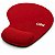 Apoio De Pulso Mousepad Soft Gel Mp201 Ergonômico Vermelho - Imagem 1