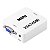 Conversor VGA Para HDMI Com Áudio 1080p E Alimentaçao 5v USB - Imagem 1