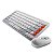 Kit Mouse E Teclado Logitech Pop Icon Sem Fio Branco - Imagem 1
