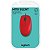 Mouse Logitech Silent USB, 1000 DPI, Vermelho - M110 - Imagem 4