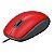 Mouse Logitech Silent USB, 1000 DPI, Vermelho - M110 - Imagem 2
