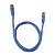 Cabo De Rede Patch Cord Cat.6 0,50M Azul Gigabit Plus Cable - Imagem 2