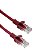Cabo De Rede Patch Cord Cat.5E 1,5M Vermelho PlusCable - Imagem 4