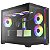 Gabinete Gamer Redragon Wideload Mini Lite Usb-C Rgb Preto - Imagem 3