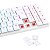 Teclado Mecanico Redragon Ashe 75% Rgb Branco Switch Red - Imagem 2