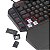 Teclado Mecanico Redragon One Hand Diti Rgb Switch Az Preto - Imagem 2