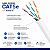 Cabo De Rede Cat5e Gigabit Montado 50 Metros Anatel Branco - Imagem 2