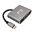 Cabo Adaptador 2 Em 1 Usb C 3.1 Type-C Para Hdmi 4K e Vga - Imagem 5
