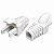 Kit 100 Capas Para Plug Conector Rj45 Trava Interna Branca - Imagem 3