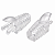 Kit 50 Capas Para Plug Conector Rj45 Trava Interna Cristal - Imagem 3