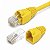 Kit 50 Capa RJ45 Plástica Amarela Proteção Conectores Rede - Imagem 3