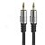 Cabo P2 Fitz P2 + P2 Estereo Plug Metal 5 Metros 018-0725 - Imagem 2