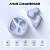 Fone de Ouvido Bluetooth 1Hora In Ear Com Microfone Azul - Imagem 6