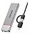 Case Alumínio Para Ssd M.2 Nvme Conector Usb E Usb-C Android - Imagem 1