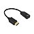 Adaptador DisplayPort para Hdmi AD405 Preto OEX - Imagem 1