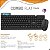 Kit Combo Mouse E Teclado Sem Fio Wireless Usb Tm406 Oex - Imagem 3