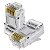 Kit 1000 Conector Cabo Rede EzRj45 Vazado Passagem Cat5e/6 - Imagem 4