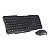 Kit Teclado + Mouse Sem Fio K-W10BK C3Tech Preto - Imagem 1