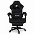 Cadeira Gamer GC600 Reclinável com Apoio para Pés Cinza OEX - Imagem 1