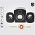Caixa de Som com Subwoofer Pc 2.1 Usb Pc Celular e Tablet - Imagem 2