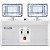 Luminária Emergência 16w 6500k até 6 horas Luz Branca Elgin - Imagem 2