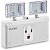 Luminária Emergência 16w 6500k até 6 horas Luz Branca Elgin - Imagem 1