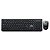 Combo Teclado E Mouse Sem Fio 1600 Dpi Teclas Redondas Preto - Imagem 1