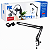 Suporte Para Microfone Braço Articulado Suspensao 360 Preto - Imagem 1
