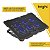 Suporte Cooler para Notebook 6 Fans Led E Usb Hub Até 17.3'' - Imagem 4